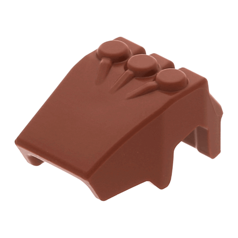Оружие 2шт Lego Другое Hand Gorilla Fist Minifigure Hand 11092 6128935 Reddish Brown Б/У - Retromagaz