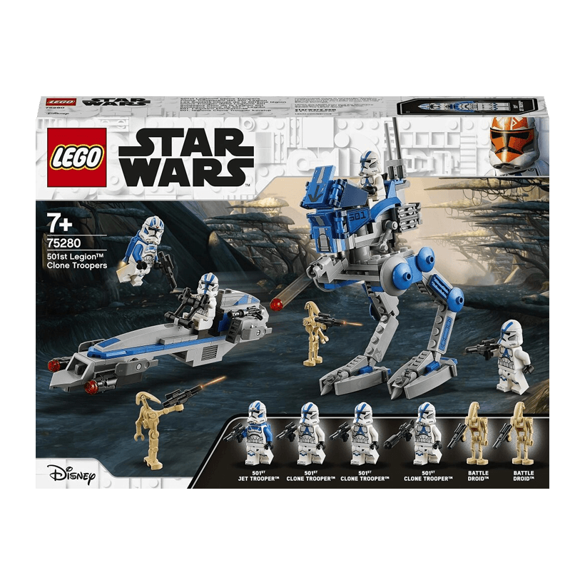 Конструктор Lego 501st Legion Clone Troopers Star Wars 75280 Новий - Retromagaz