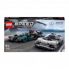 Конструктор Lego Mercedes-AMG F1 W12 E Performance & Mercedes-AMG Project One Speed Champions 76909 Новий