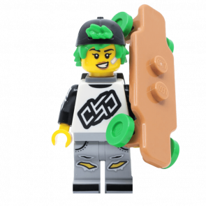 Фігурка Lego Series 27 Longboarder Collectible Minifigures 71048 col455 col27-7 Новий