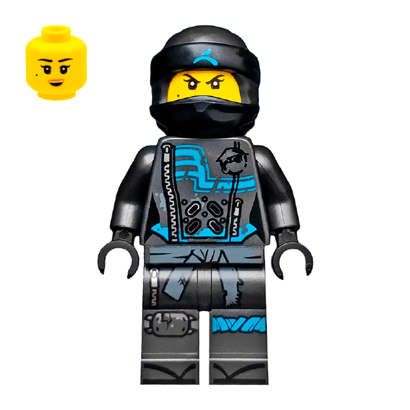 Фигурка Lego Ninja Nya Crooked Smile Open Mouth Smile Ninjago njo0475a Б/У - Retromagaz