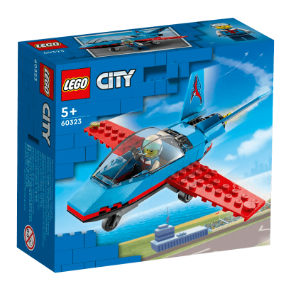 Набор Lego Трюковый самолёт 60323 City Новый - Retromagaz