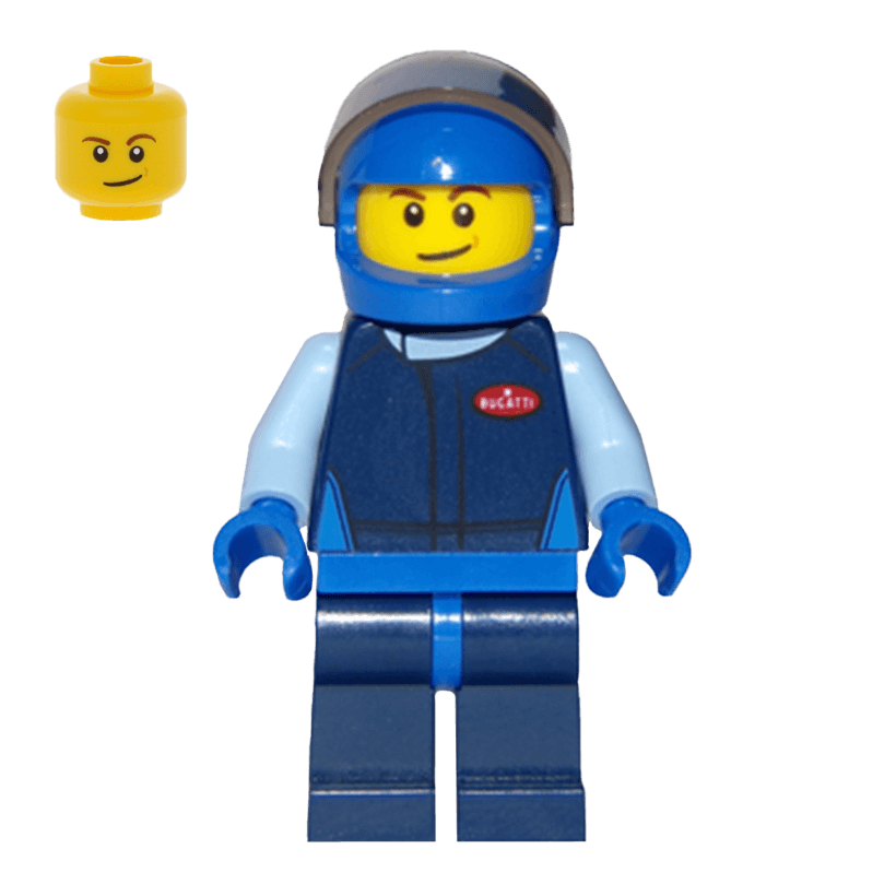 Фігурка Lego Speed Champions Bugatti Chiron Driver Інше sc035 Б/У - Retromagaz