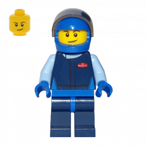 Фигурка Lego Другое Speed Champions Bugatti Chiron Driver sc035 1шт Б/У Хороший - Retromagaz
