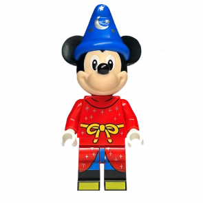 Фигурка Lego Disney Sorcerer's Apprentice Mickey Cartoons dis095 Б/У