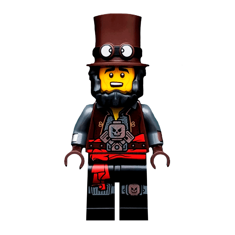 Фигурка Lego The Lego Movie Abe Apocalypseburg Cartoons tlm160 Б/У - Retromagaz