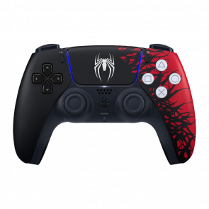 Геймпад Бездротовий Sony PlayStation 5 DualSense Spider-Man 2 Limited Edition Black Red Б/У - Retromagaz
