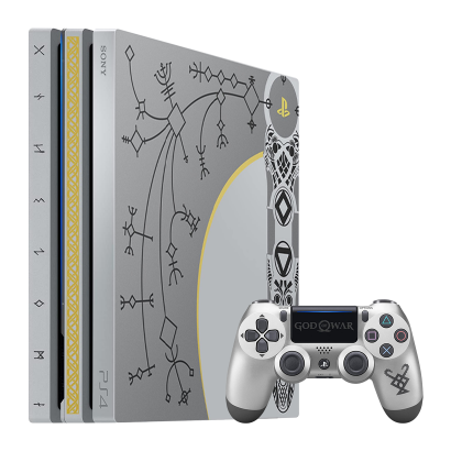 Консоль Sony PlayStation 4 Pro CUH-70-71xx God of War Limited Edition 1TB Б/У Нормальный - Retromagaz