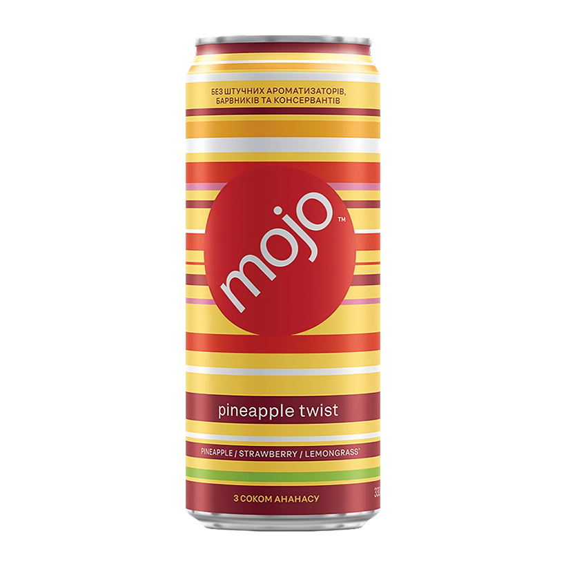 Напиток Mojo Pineapple Twist 330ml - Retromagaz