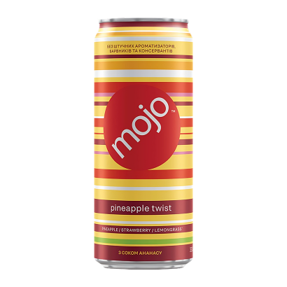 Напій Mojo Pineapple Twist 330ml - Retromagaz