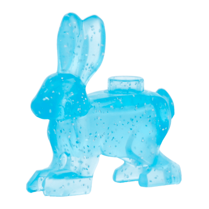 Фігурка Lego Земля Hare Animals 67900 6300146 Glitter Trans-Light Blue Б/У - Retromagaz