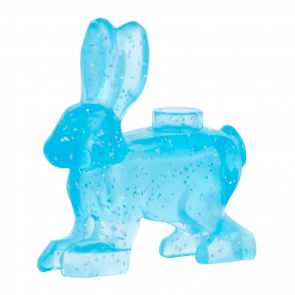 Фігурка Lego Земля Hare Animals 67900 6300146 Glitter Trans-Light Blue Б/У