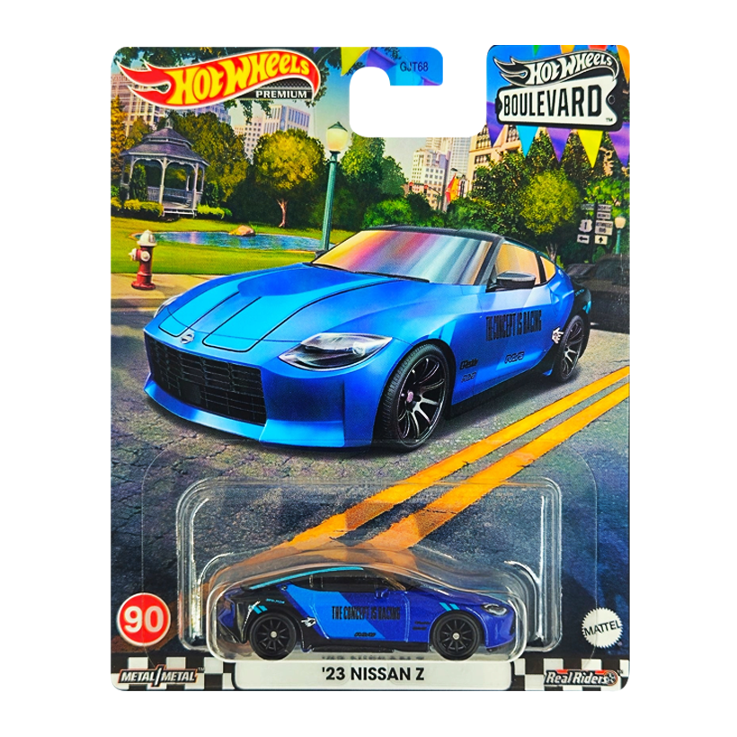 Машинка Premium Hot Wheels '23 Nissan Z Boulevard 1:64 GJT68/HYF05 Blue - Retromagaz