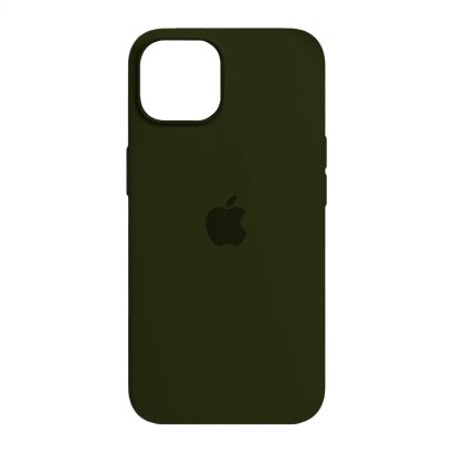 Чехол Силиконовый RMC Apple iPhone 14 Army Green - Retromagaz