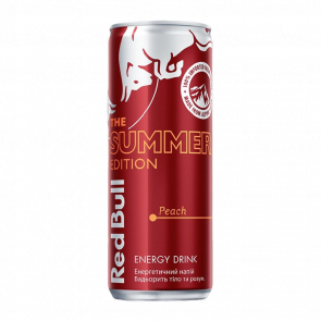 Напиток Энергетический Red Bull Summer Edition Peach 250ml - Retromagaz