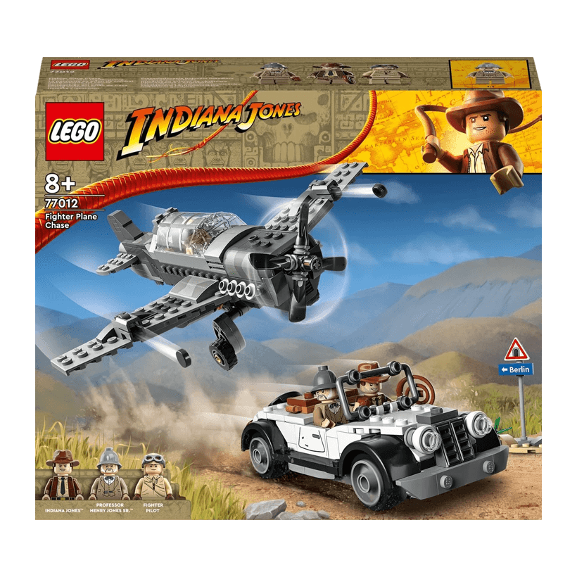 Конструктор Lego Переслідування на Винищувачі Indiana Jones 77012 Новий - Retromagaz
