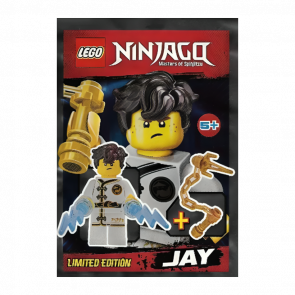 Конструктор Lego Фігурка Jay Foil Pack #4 Wu-Cru Training Gi Ninjago 891833 njo348 Новий - Retromagaz