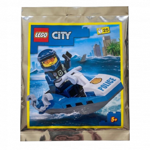 Конструктор Lego Policeman with Jet Ski City 952207 cty1475 Новый - Retromagaz