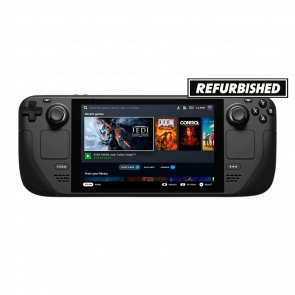 Консоль Valve Steam Deck OLED Certified Refurbished 512GB Black Новый - Retromagaz