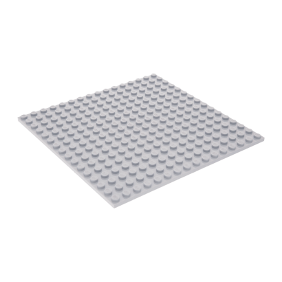 Пластина Lego Звичайна 16 x 16 91405 4620130 Light Bluish Grey Б/У - Retromagaz