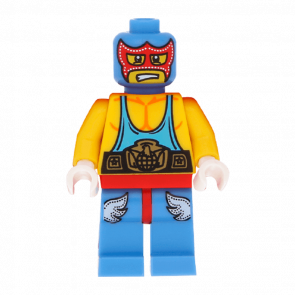 Фігурка Lego Collectible Minifigures Series 1 Super Wrestler col010 2 Б/У Нормальний