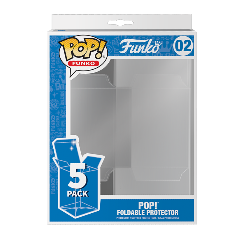 Протекторы FUNKO POP! Foldable Protector 5 Протекторов 78512 - Retromagaz