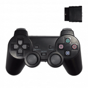 Геймпад Беспроводной RMC PlayStation 2 Black Новый