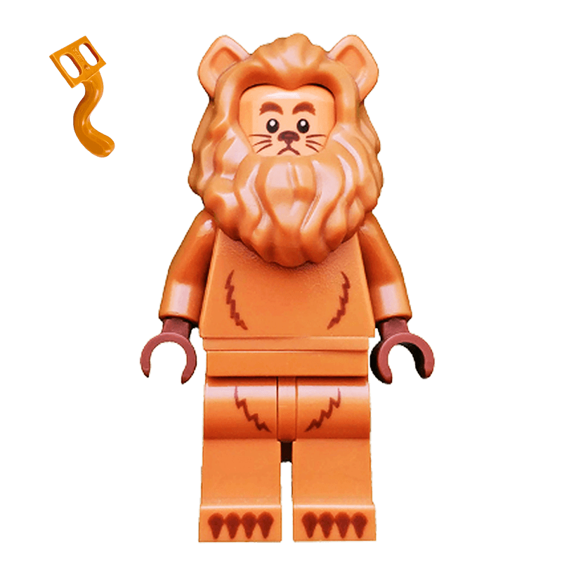 Фигурка Lego Cartoons The Lego Movie coltlm2-17 Новый Cowardly Lion - Retromagaz