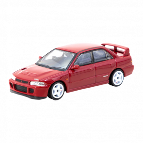 Машинка Premium Tarmac Works Mitsubishi Mitsubishi Lancer GSR Evolution II GLOBAL64 1:64 T64G-049-RE Red - Retromagaz