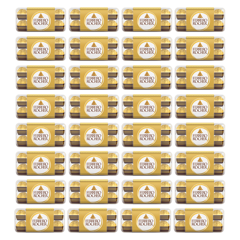 Набір Цукерки 32шт Ferrero Rocher 200g - Retromagaz