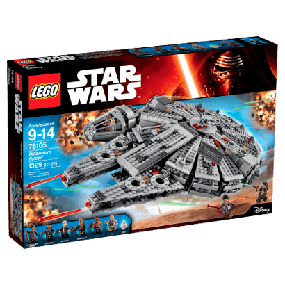Набор Lego Millennium Falcon Star Wars 75105 Новый - Retromagaz