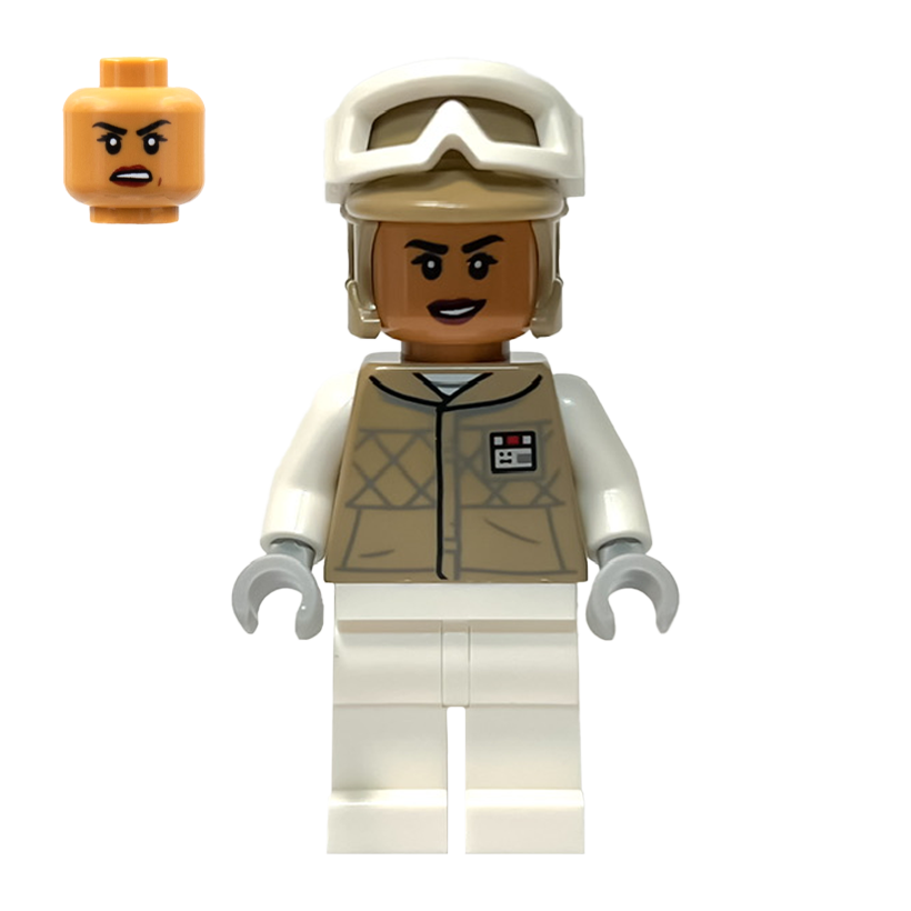 Фігурка Lego Повстанець Hoth Trooper Female Kori Zaran Star Wars sw1313 Б/У - Retromagaz