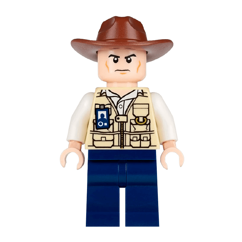 Фігурка Lego Jurassic World Vet Films jw009 Б/У - Retromagaz
