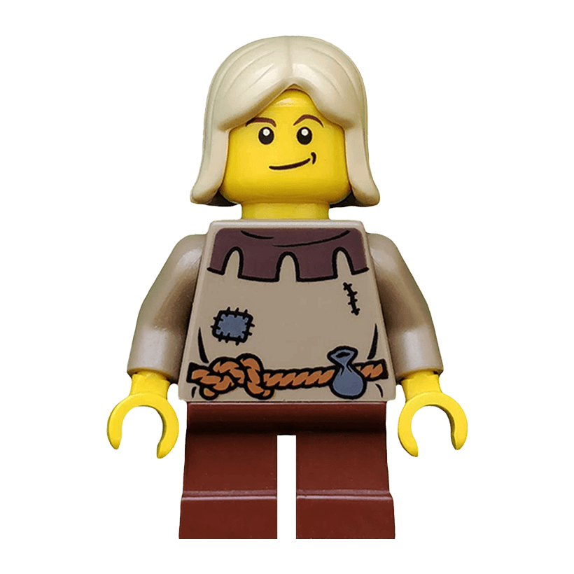 Фігурка Lego Fantasy Era Peasant Child Castle cas411 Б/У - Retromagaz