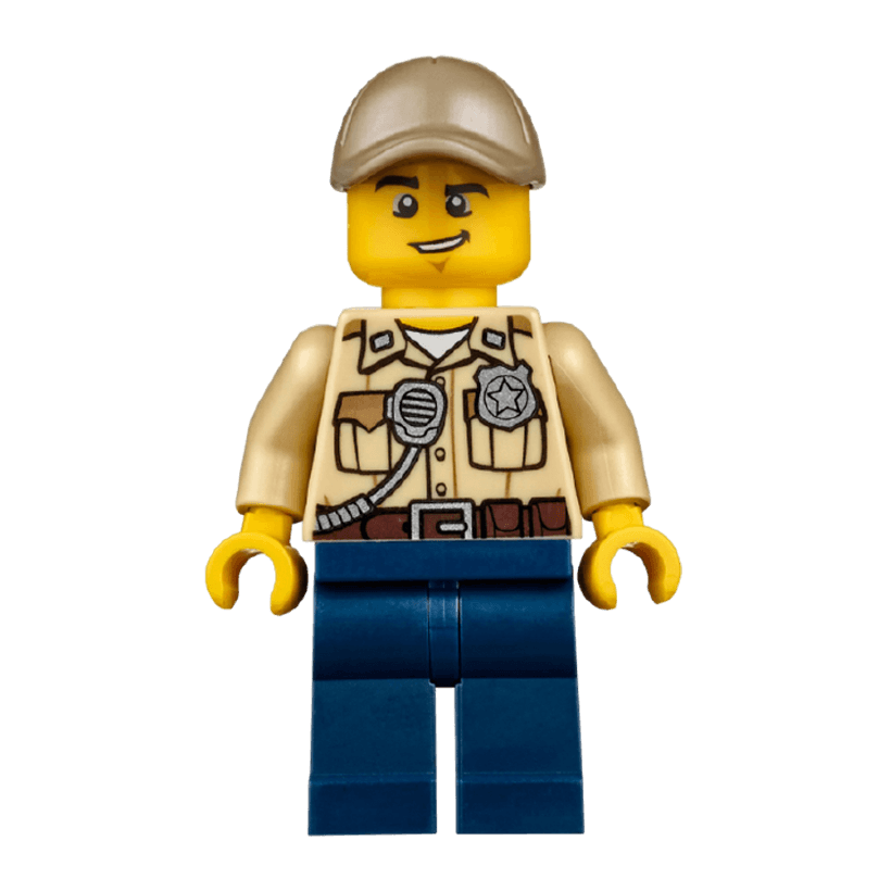 Lego Фигурка City Полицейский 15 cty0523 1 Ориг Б/У О - Retromagaz