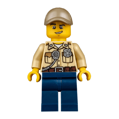 Lego Фигурка City Полицейский 15 cty0523 1 Ориг Б/У О - Retromagaz