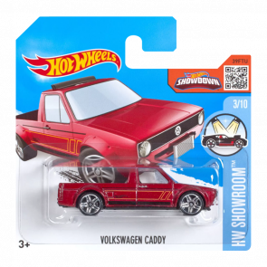Машинка Базовая Hot Wheels Volkswagen Caddy Showroom 1:64 DHR28 Red