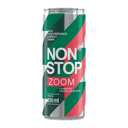 Напиток Энергетический Non Stop Zoom 250ml - Retromagaz