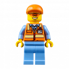 Фигурка Lego Construction 973pb2017 Orange Sunglasses City cty0677 Б/У - Retromagaz