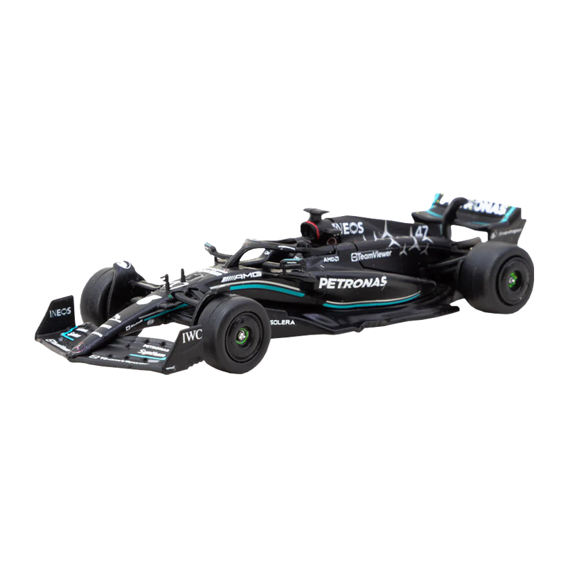 Машинка Premium Tarmac Works Mercedes-AMG F1 W14 E Performance Spanish Grand Prix 1:64 T64G-F064-MS1 Black - Retromagaz
