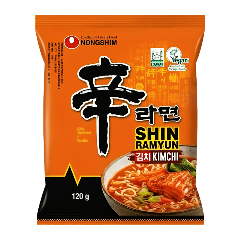 Лапша Nongshim Kimchi Рамьон Острая 120g - Retromagaz