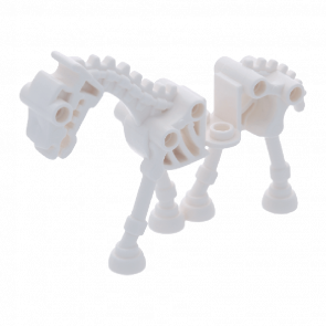 Фигурка Lego Horse Skeletal Animals Земля 59228 74463 1 6002025 Glow In Dark White Б/У