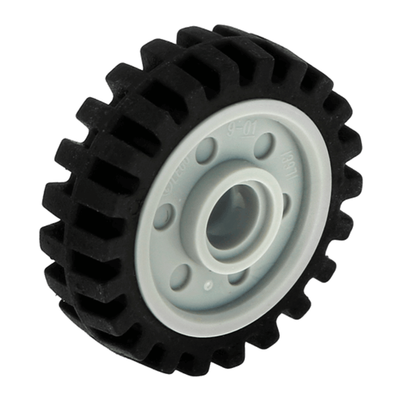 Колесо 10шт Lego Збірне 18mm D. x 8mm 13971c01 6044729 61254 4541455 Light Bluish Grey Б/У - Retromagaz