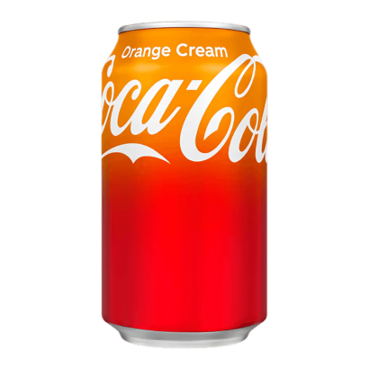 Напій 1шт Coca-Cola Orange Cream 355ml - Retromagaz