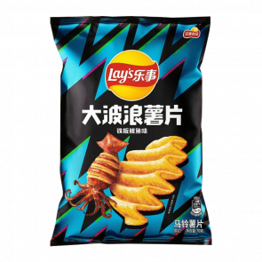 Чипси Lay's Азійські Grilled Squid Flavor зі Смаком Смаженого Кальмара 70g - Retromagaz