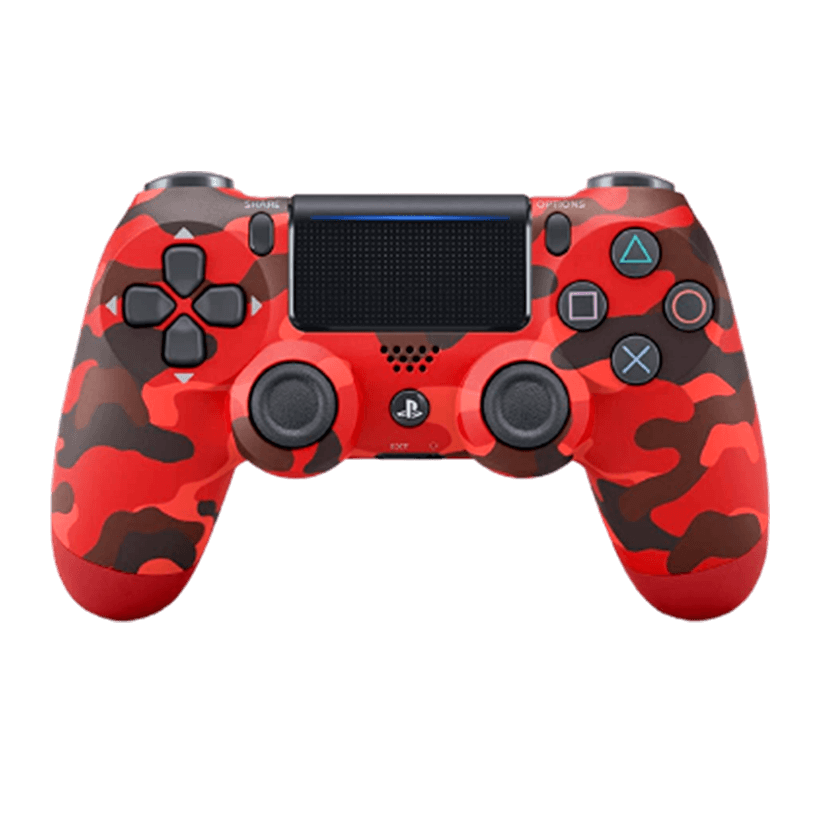 Геймпад Бездротовий Sony PlayStation 4 DualShock 4 Version 2 Red Camo Б/У - Retromagaz