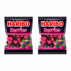 Набор Конфеты Жевательные 2шт Haribo Berries Ягодные 175g - Retromagaz