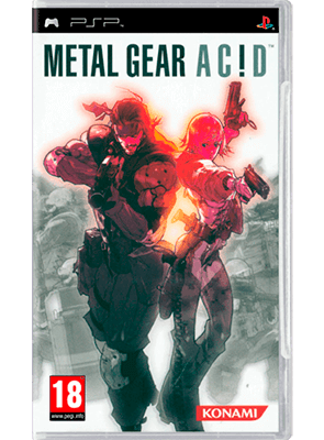 Гра Sony PlayStation Portable Metal Gear Acid Англійська Версія + Коробка Б/У Хороший