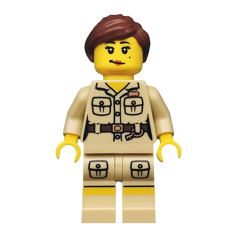 Фігурка Lego Series 5 Zookeeper Collectible Minifigures col071 Б/У - Retromagaz