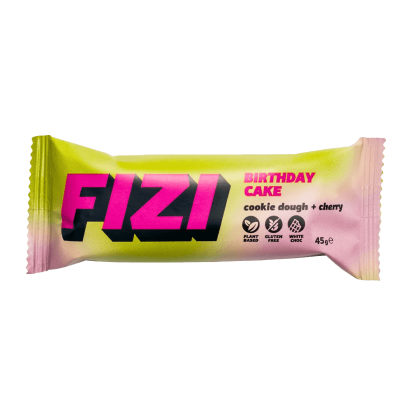 Батончик Fizi Шоколадний Guilty Pleasure Birthday Cake 45g - Retromagaz